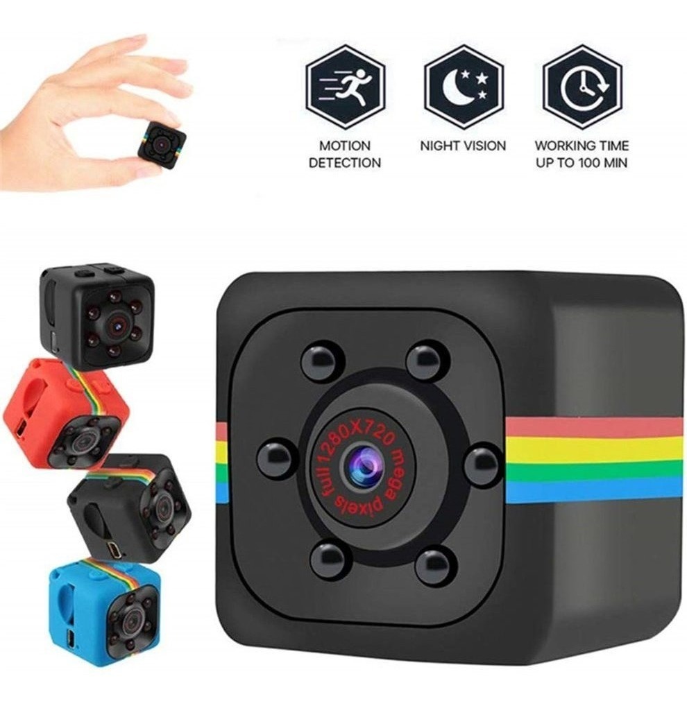 Mini Câmera Espiã Sq11 Visão Noturna Full Hd - Imagem 5