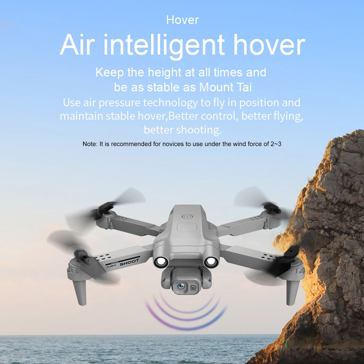 Drone Rc Quadcopter 3d Flip De 4 Canais Dobrável De 2,4 G (c - Imagem 7