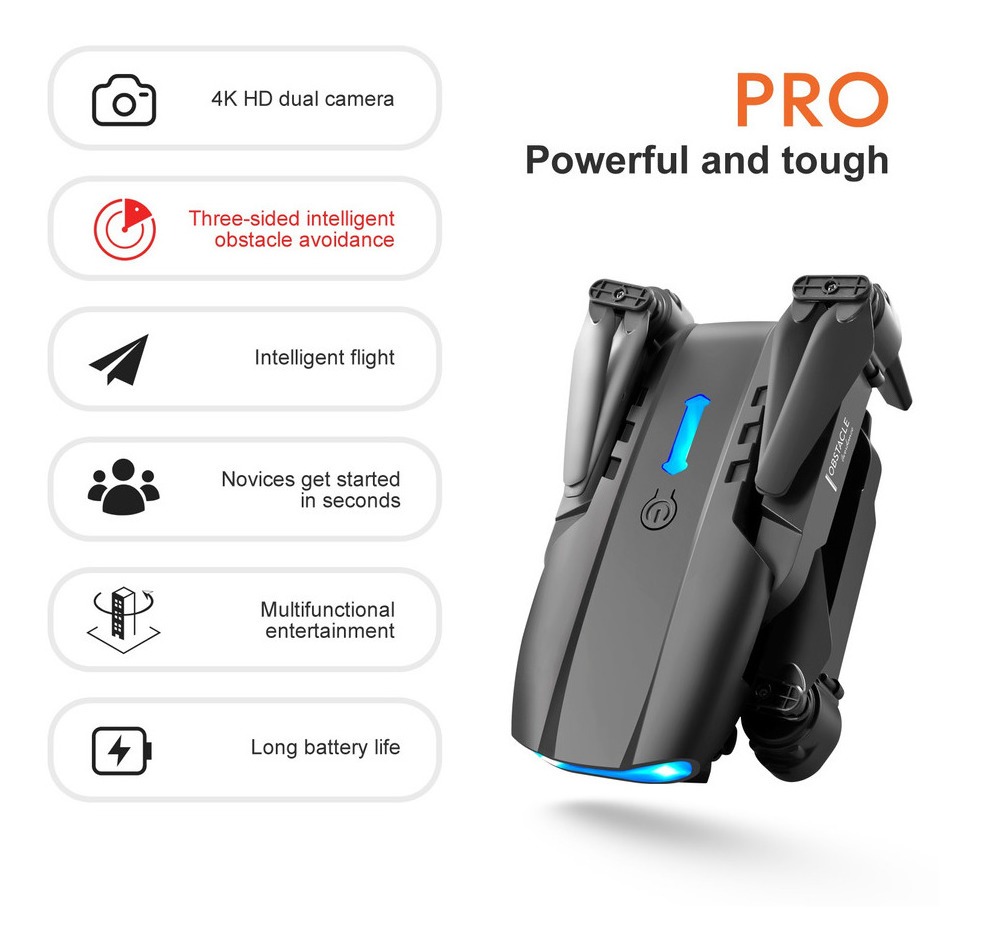 Mini Drones Baratos Drone De Prevenção Com Câmera 4k - Imagem 6