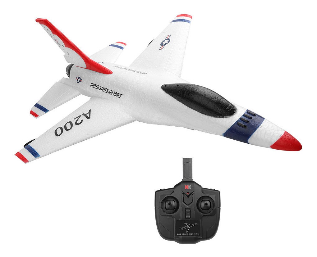 Aeronave Wltoys A200 De Asa Fixa Epp Foam Rc De 2 Canais