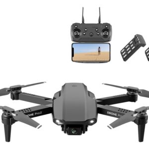 Quadcopter Fpv Rc Rc De Câmera Dupla Lsrc E99 Pro2 4k Com 2
