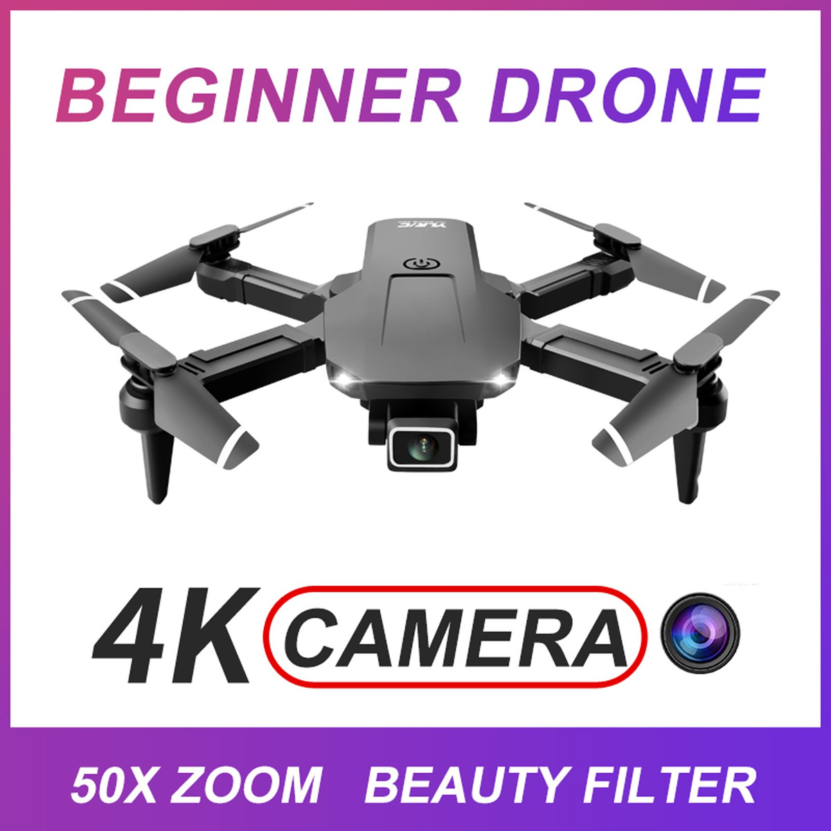 Drone Rc Com Câmera 4k Wifi Fpv Dual Camera Drone Mini - Imagem 5