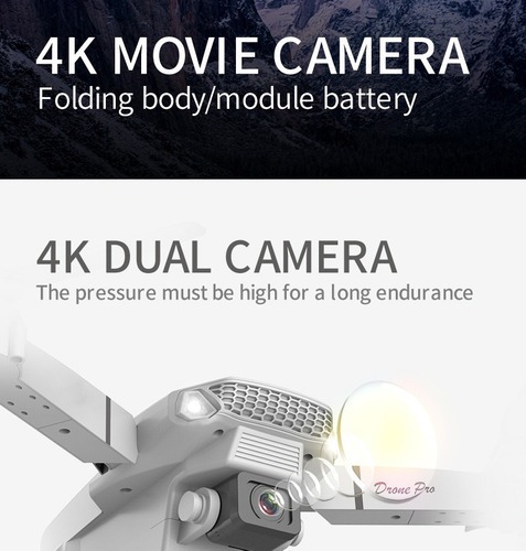 Novo Drone Profissional Com Dupla Câmera 4k De Quadcóptero - Imagem 4
