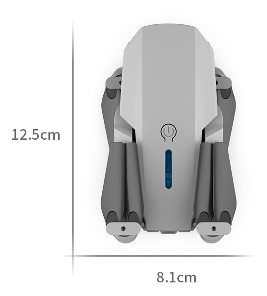 Câmera Dupla Drone 2.4ghz 4k De Longa Duração Com Bateria - Imagem 7