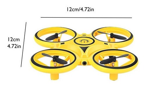 Drone Quadricóptero Acrobático Stunt Com Controle Por Gestos - Imagem 6