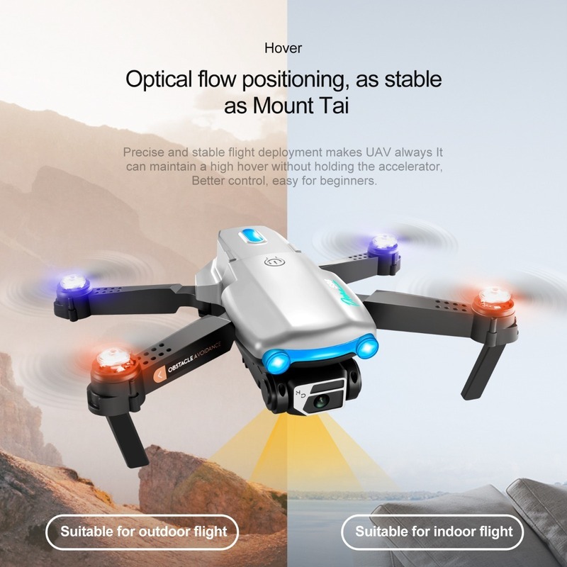 Mini Drone Barato Iniciantes Com Camera Drone Infantil Led - Imagem 11