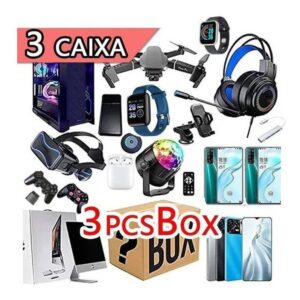 Caixa Cega De Número Misterioso Presente Da Sorte X3