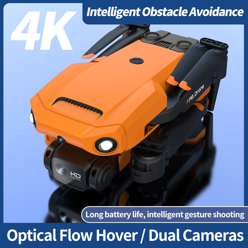 Drone Dobrável Profissional Novo Com Câmera 4k +2 Baterias - Imagem 13