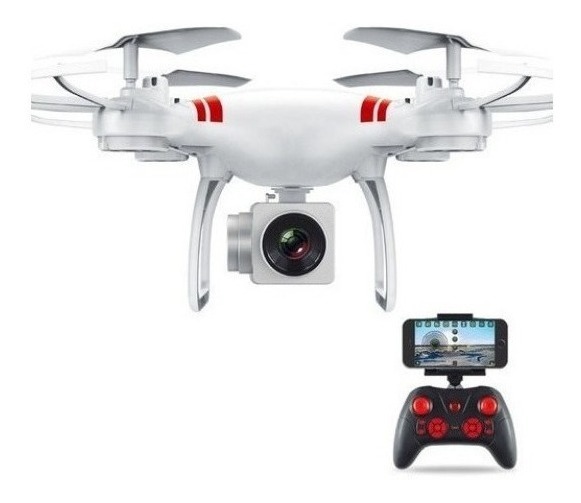 Drone 101 Câmera Branca Profissional 4k+2 Baterias
