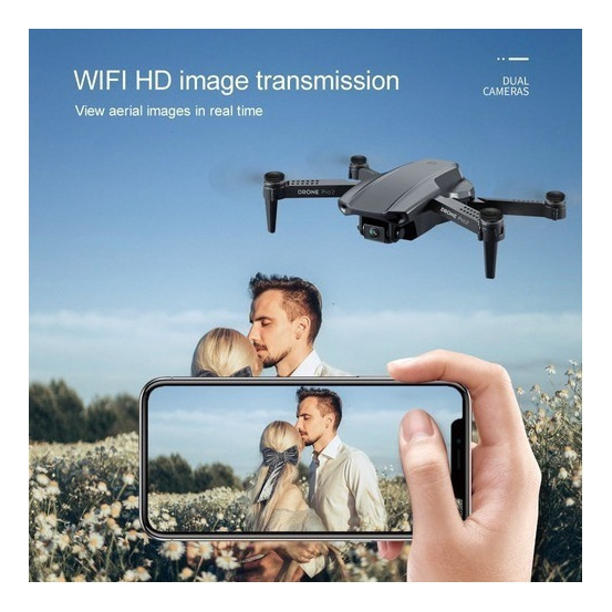 Mini Drone E99 Pro2 Professional 4k Câmera Dupla - Imagem 7