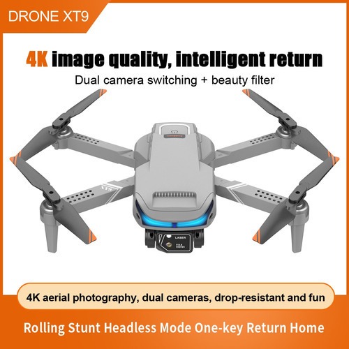 Xt9 Mini Drone Profissional Completo 4k Câmera Dupla Esc - Imagem 6