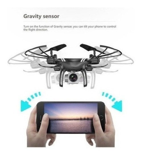 Drone 101 Câmera Branca Profissional 4k+2 Baterias - Imagem 6