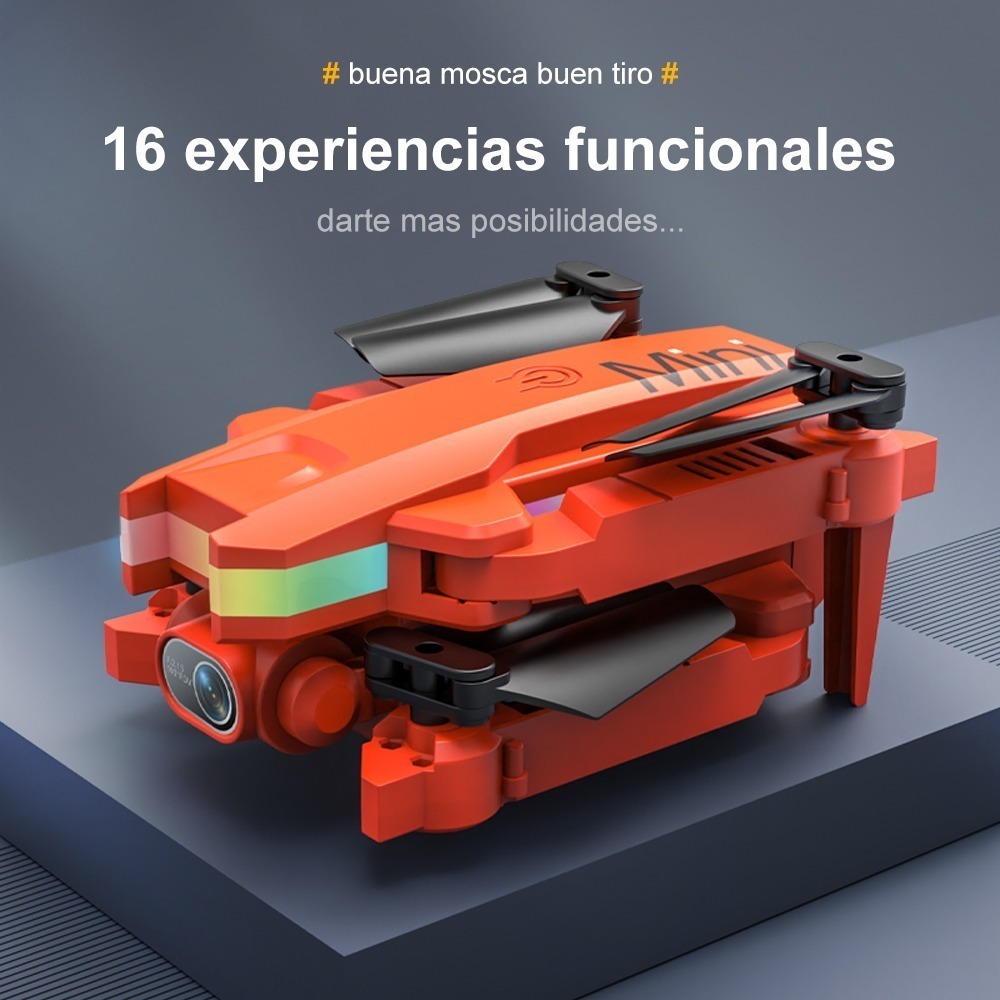 Principiante Mini Drone Profissional Barato Com Câmera Dupla - Imagem 14