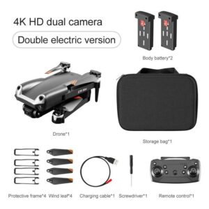 K99 Max Drone Wifi 4k Hd Câmera Dupla Fotografia Aérea Dron