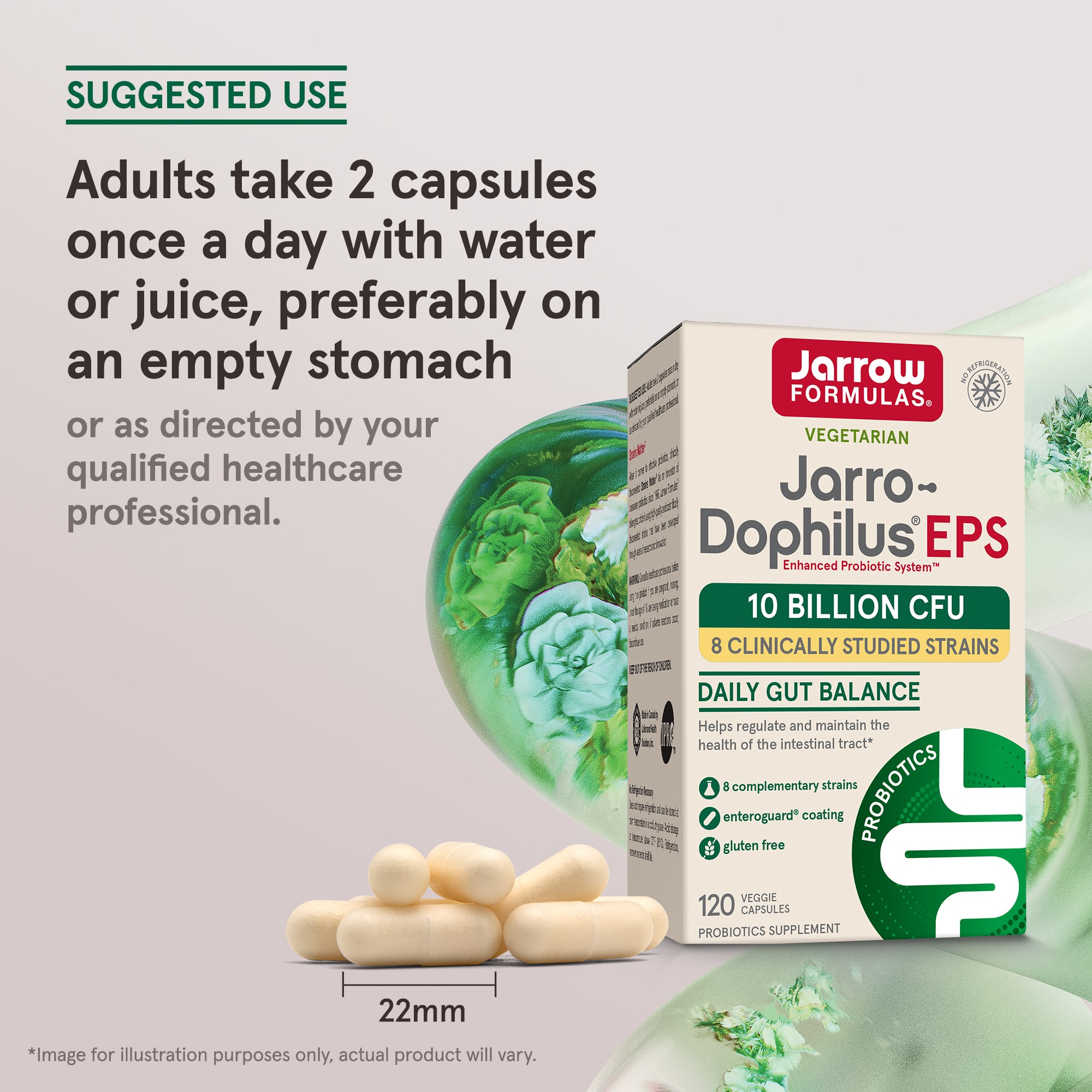 Jarrow Formulas, Jarro-Dophilus® EPS, 120 Cápsulas Vegetais (5 Bilhões por Cápsula) - Imagem 8