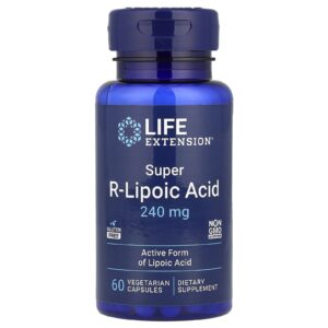Life Extension, Super Ácido Tióctico, 240 mg, 60 Cápsulas Vegetarianas