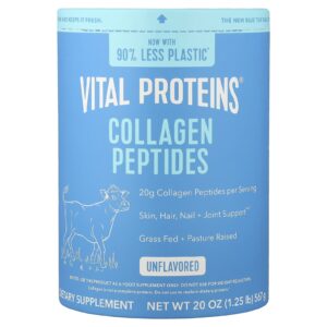 Vital Proteins, Peptídeos de Colágeno, Sem Sabor, 567 g (1,25 lb)