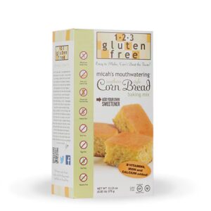 123 Mistura para Pão de Milho sem Glúten e sem Glúten - 13,23 oz