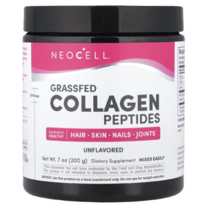 NeoCell, Peptídeos de Colágeno de Gado Criado no Pasto, Sem Sabor, 200 g (7 oz)