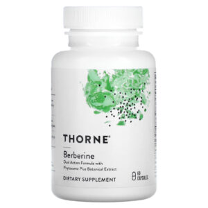Thorne, Berberina, 60 Cápsulas