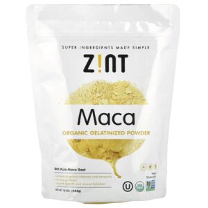 Zint, Maca Gelatinizada Orgânica, 454 g (16 oz)