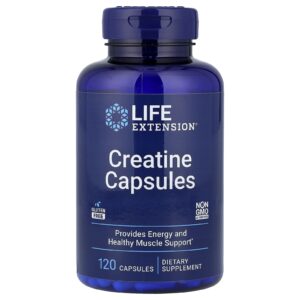 Life Extension, Cápsulas de Creatina, 120 Cápsulas