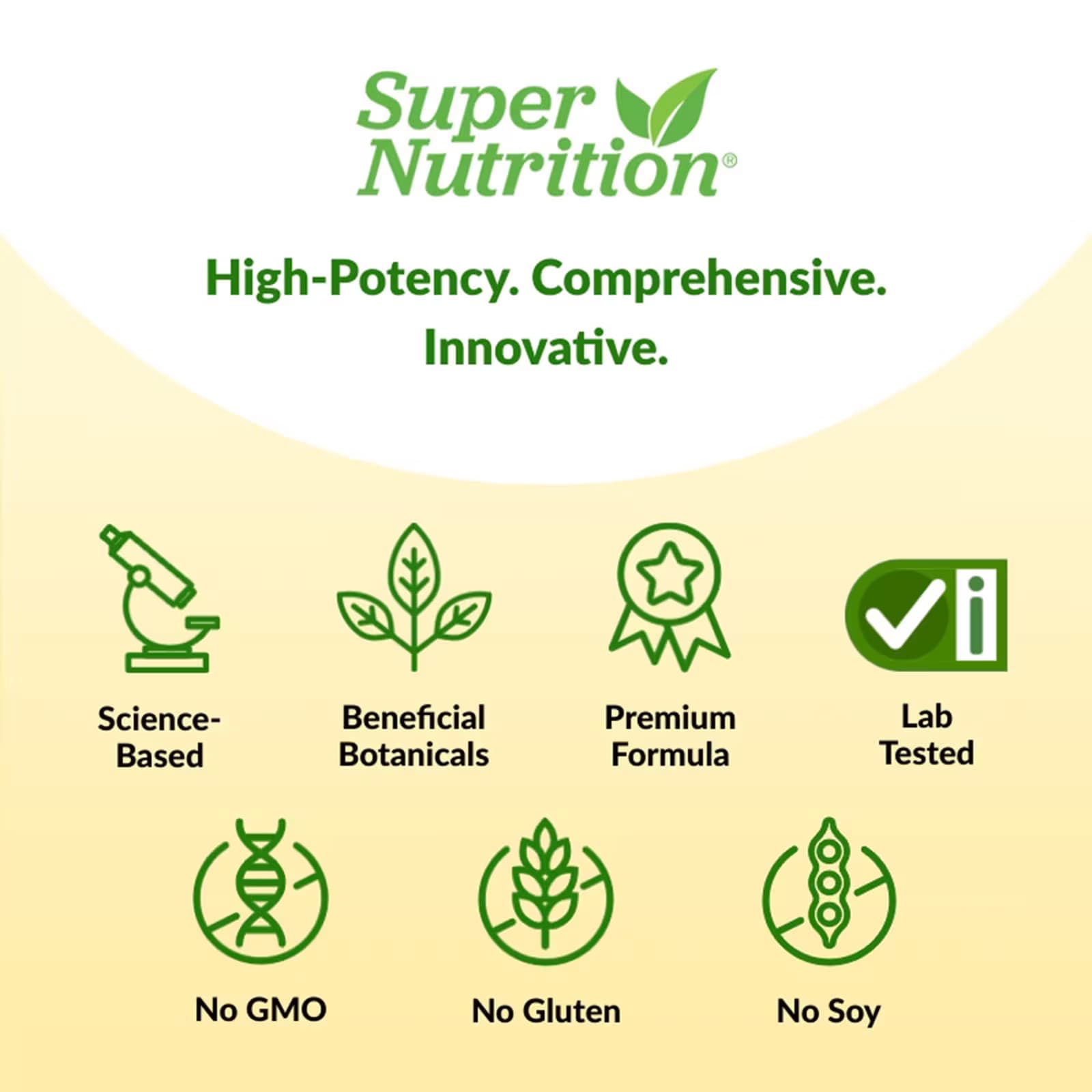 Super Nutrition, Immune Support com Arabinogalactan, Extrato de Cogumelo Maitake, Extrato de Eleutero e Extrato de Chá Verde, 60 Cápsulas Vegetais - Imagem 5