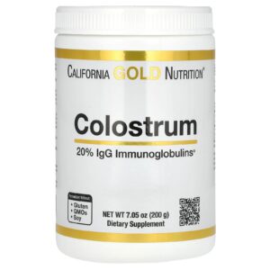 California Gold Nutrition, Colostro em Pó, Concentrado, 200 g (7,05 oz)