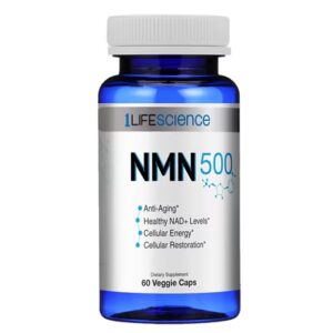 1Life Science NMN 500 -- 60 Cápsulas Vegetais