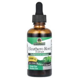 Nature's Answer, Extrato da Raiz de Ginseng Siberiano, Sem Álcool, 160 mg, 60 ml (2 fl oz)