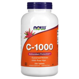 NOW Foods, C-1000, 250 Comprimidos