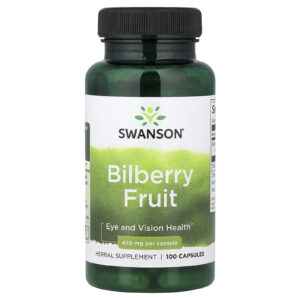 Swanson, Fruta Mirtilo, 470 mg, 100 Cápsulas