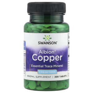 Swanson, Albion® Cobre, 2 mg, 300 Comprimidos