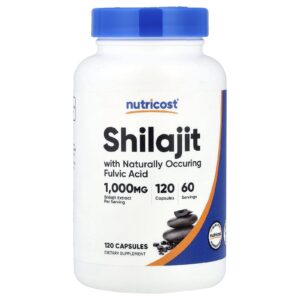 Nutricost, Shilajit, 120 Cápsulas