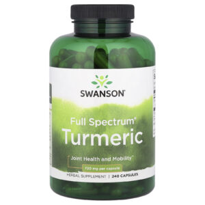 Swanson, Cúrcuma Full Spectrum®, 240 Cápsulas (720 mg por Cápsula)