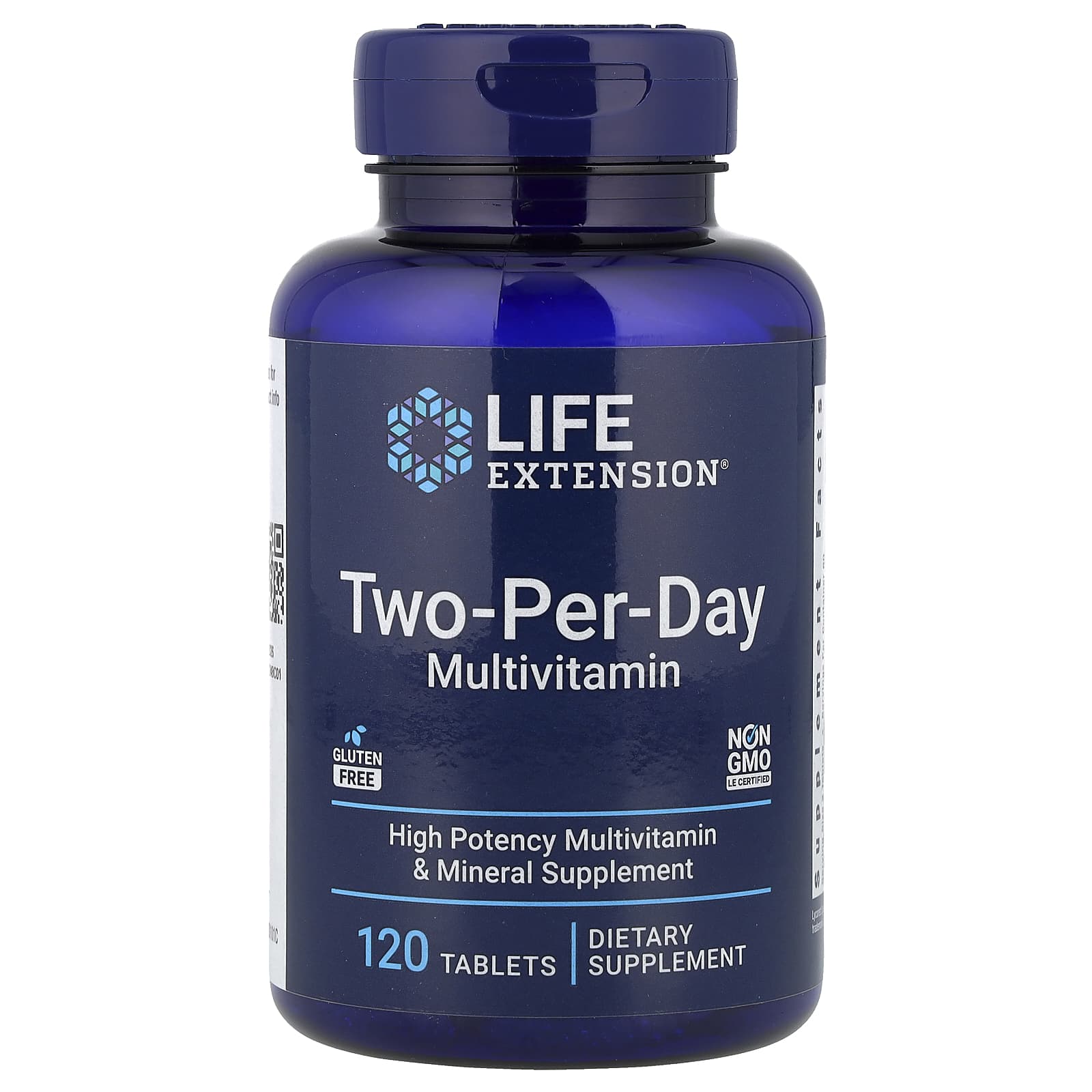 Life Extension, Multivitamínico 2 por Dia, V2, 120 Comprimidos