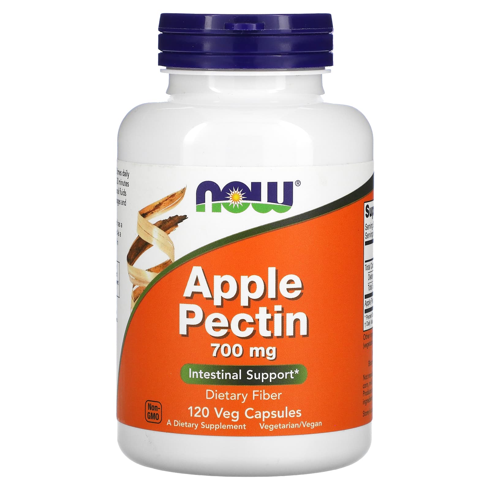 NOW Foods, Pectina de Maçã, 700 mg, 120 Cápsulas Vegetais