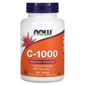 NOW Foods, C-1000, 100 Comprimidos