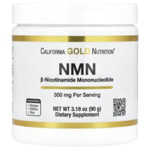 California Gold Nutrition, NMN em Pó, 90 g (3,18 oz)