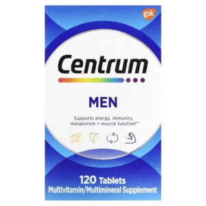 Centrum, Multivitamínico para Homens, 120 Comprimidos