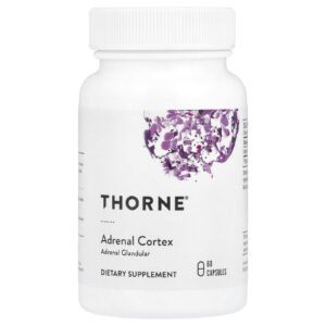 Thorne, Córtex Adrenal, 60 Cápsulas (50 mg por Cápsula)