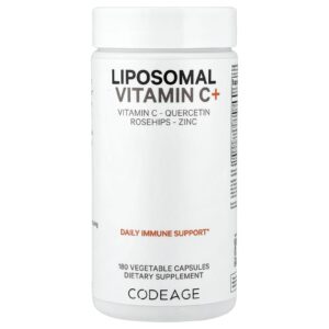 Codeage, Vitamina C Lipossomal, 180 Cápsulas Vegetais