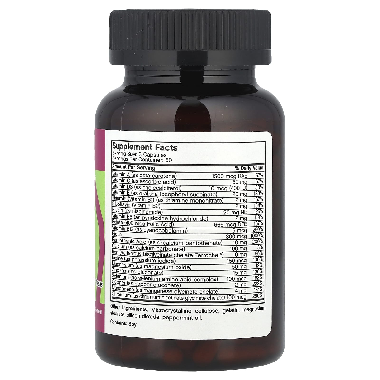 Futurebiotics, MV Teen™, 180 Cápsulas - Imagem 2