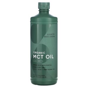 Sports Research, Óleo TCM, Sem Sabor, 946 ml (32 fl oz)