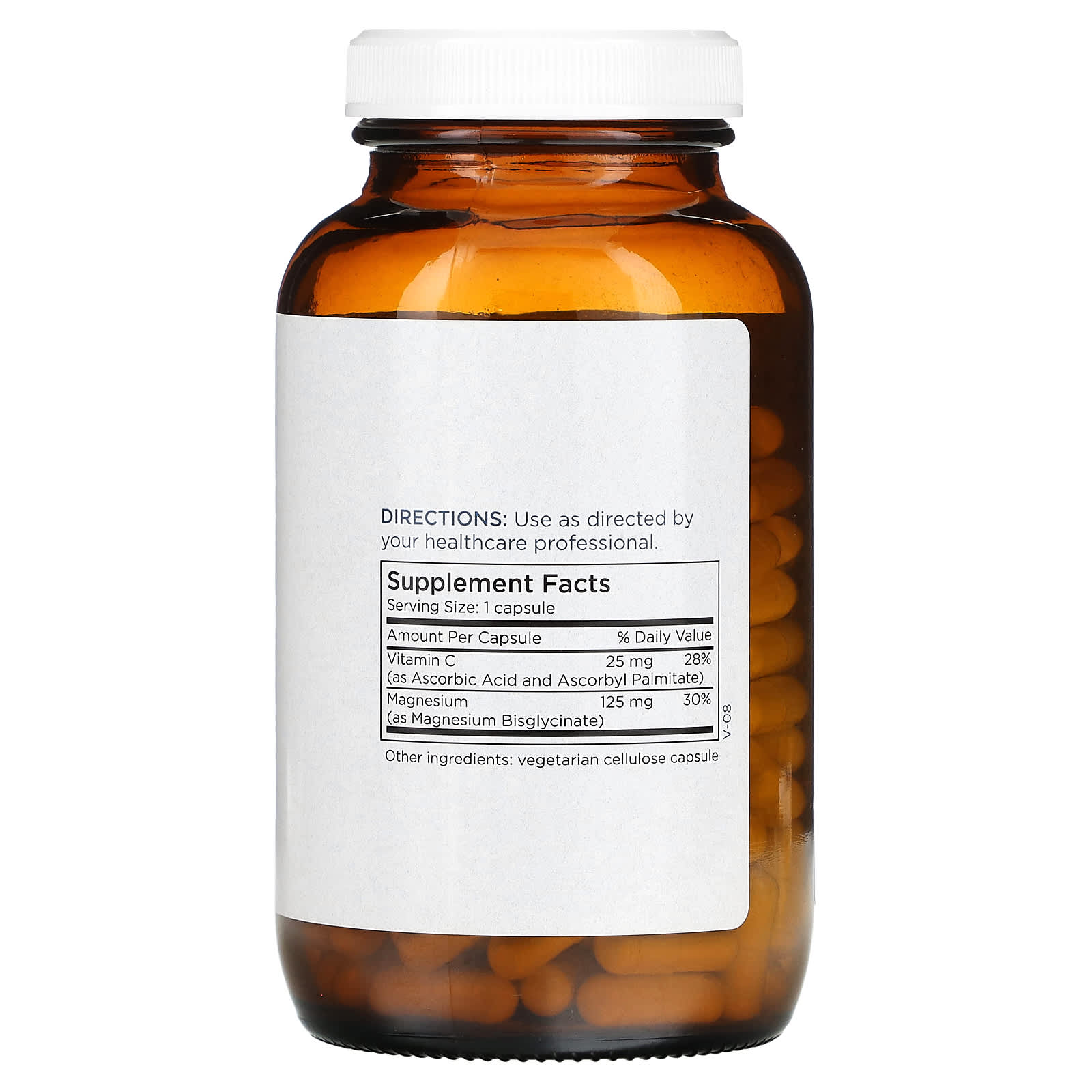 Metabolic Maintenance, Glicinato de Magnésio, 180 Cápsulas - Imagem 2