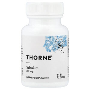 Thorne, Selênio, 200 mcg, 60 Cápsulas