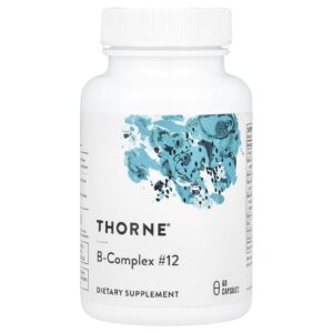 Thorne, Complexo B # 12, 60 Cápsulas