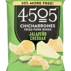4505 Chicharrones Torresmo Frito Cheddar Jalapeño -- 3 oz