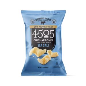 4505 Chicharrones - Cascas de Porco Fritas Sal Marinho - 3 onças