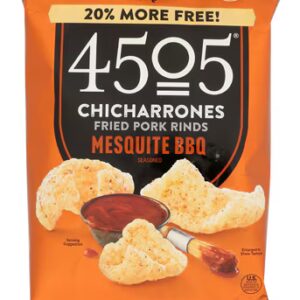 4505 Chicharrones Torresmo de Porco Frito Smokehouse BBQ -- 3 oz